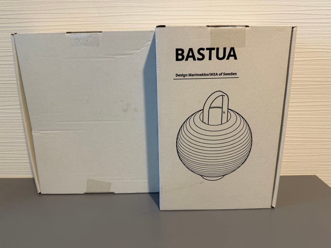 新品　イケア　マリメッコ　BASTUA ランタン
