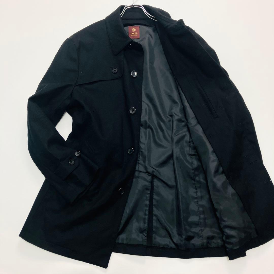超希少サイズ　美品　赤タグ　タケオキクチ　ステンカラーコート　ライナー　XL