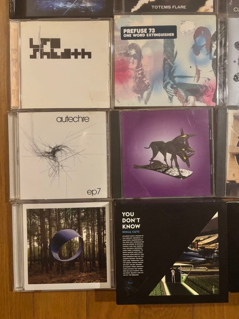 廃盤 レア盤 WARP ワープ エイフェックス・ツイン スクエアプッシャー cd