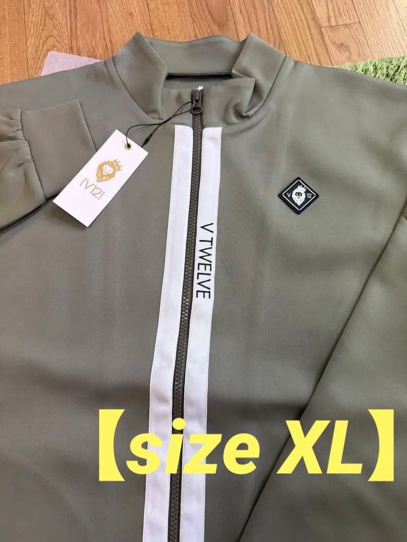 新品正規品【V12/XL】MAGTOPジャージゴルフメンズトラックジャケット