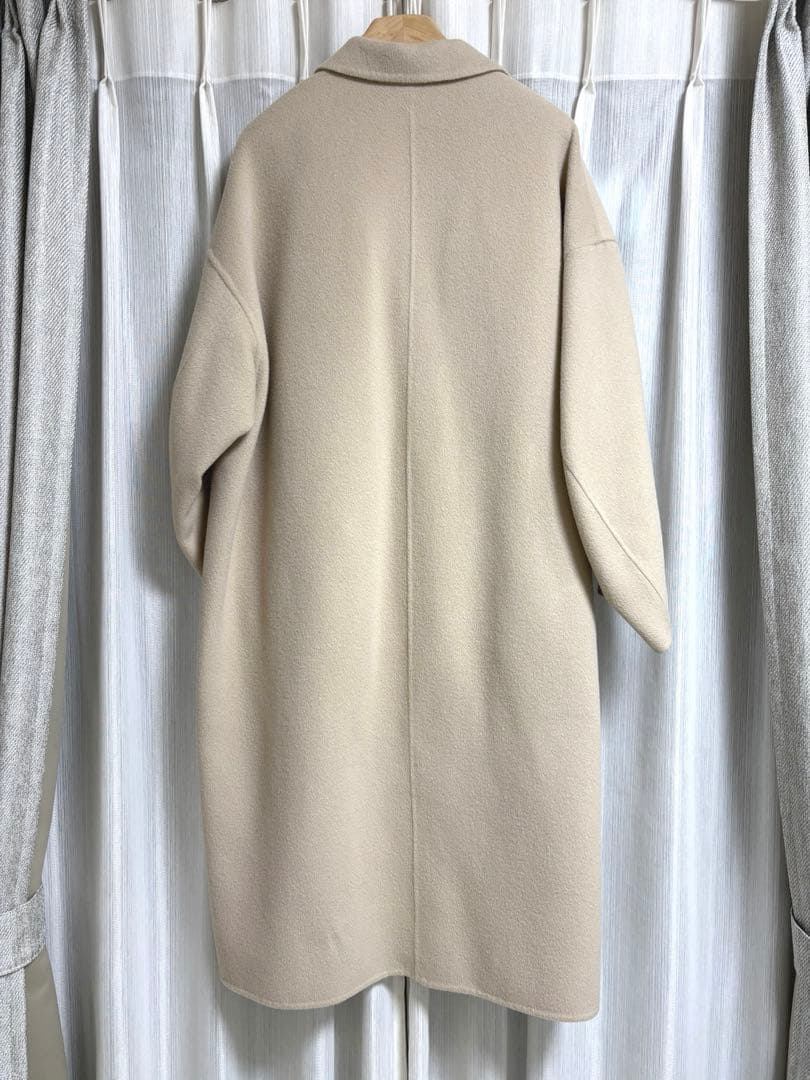 極美品・人気色2024AW【ドゥーズィエムクラス】ウールアンゴラリバーコート