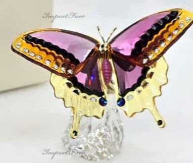 スワロフスキー イディリア バタフライ 蝶 チョウ 5650796 置物