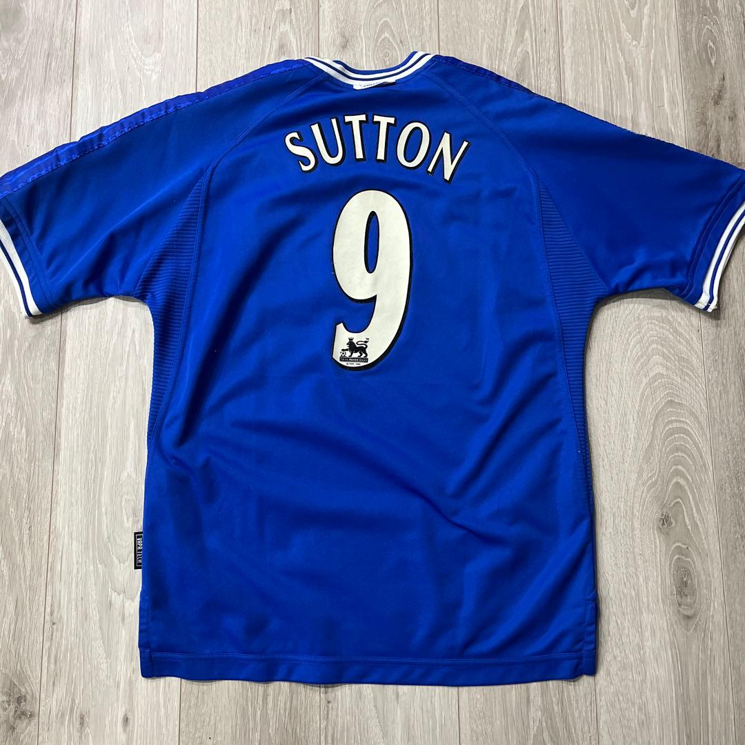 チェルシーFC　レプリカユニフォーム　レトロ　サットン