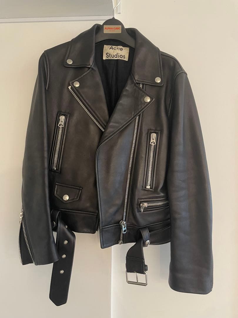 【9月中限定値下げ】Acne Studios ダブルライダースジャケット36