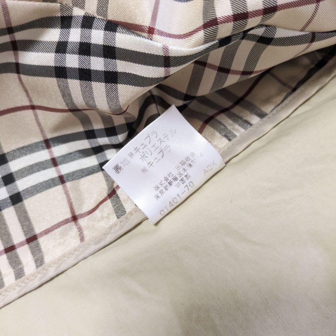 バーバリー　国内正規品　ショートトレンチコート　春秋　ノバチェック　メンズ