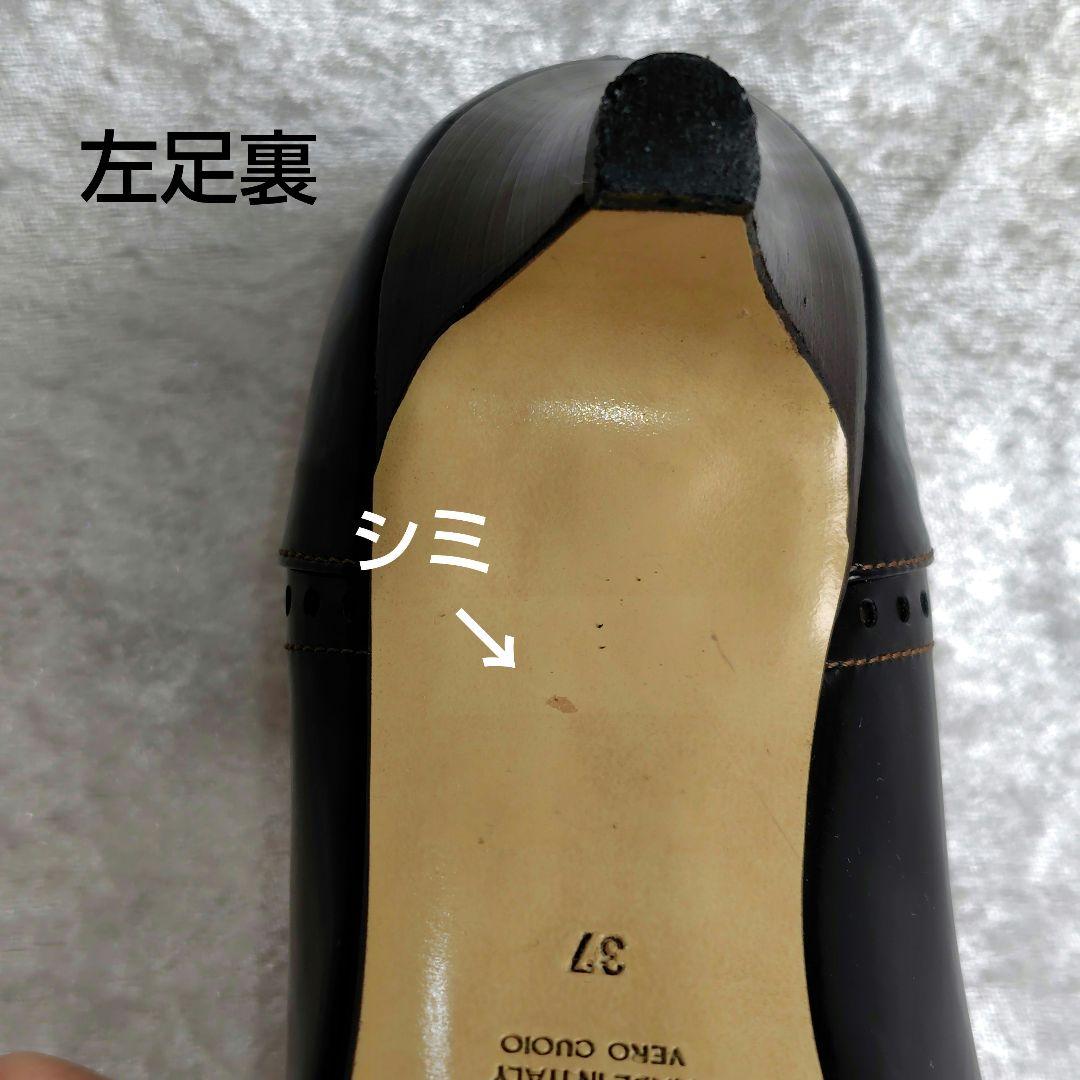 ✨PELLICO 黒 Tストラップ 中ヒールパンプス　写真追加