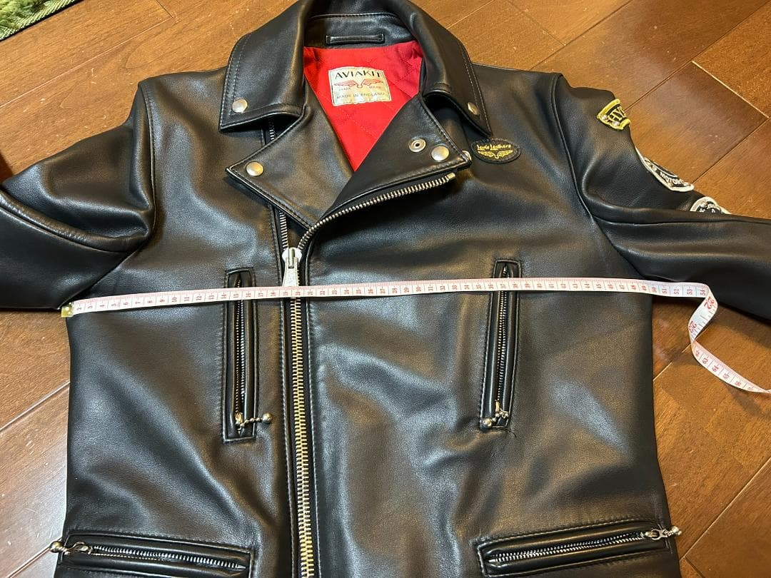 ルイス レザー × ヒステリック グラマー ライトニング ライダース ジャケット