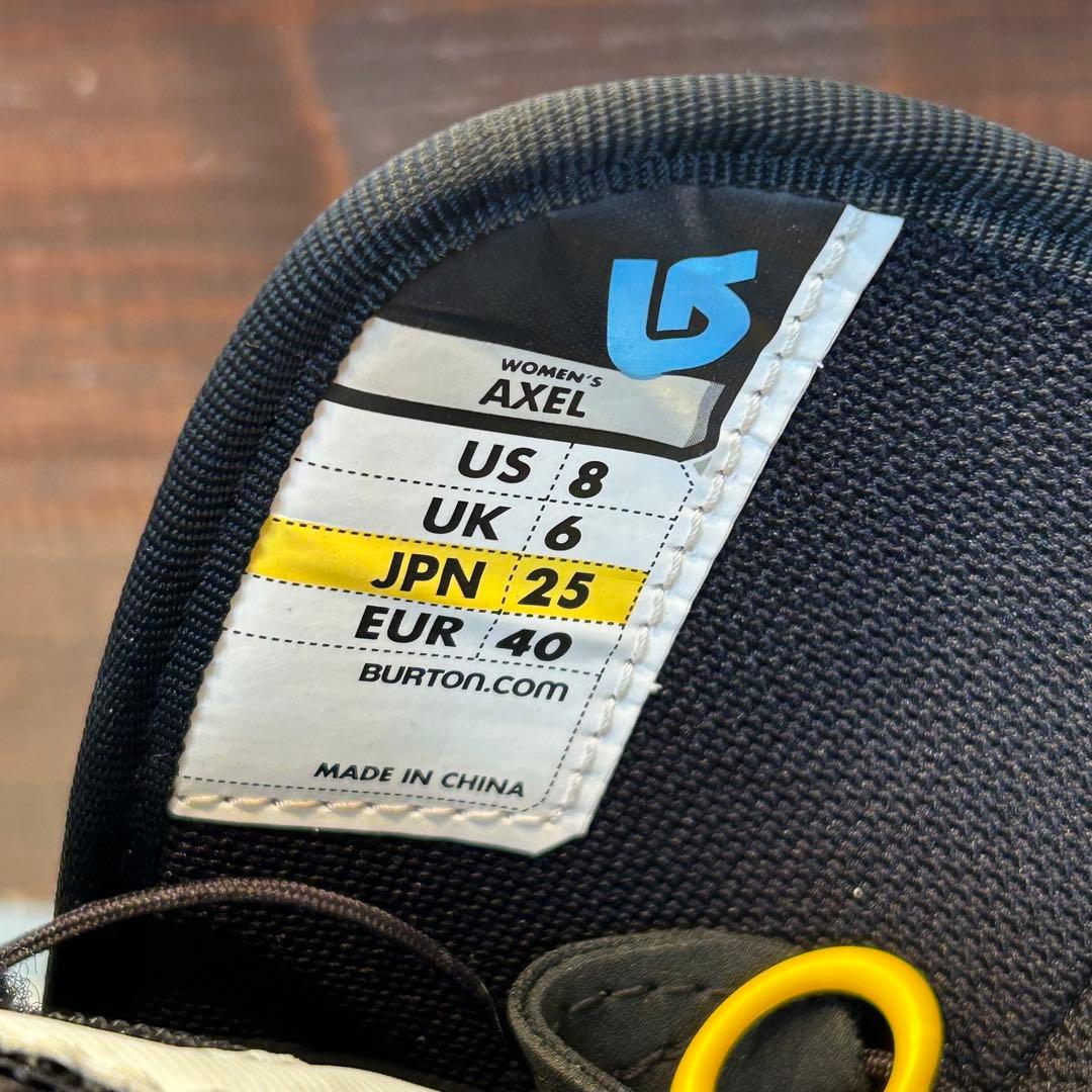 ◇美品◇ BURTON AXEL 25cm レディース　スノーボードブーツ
