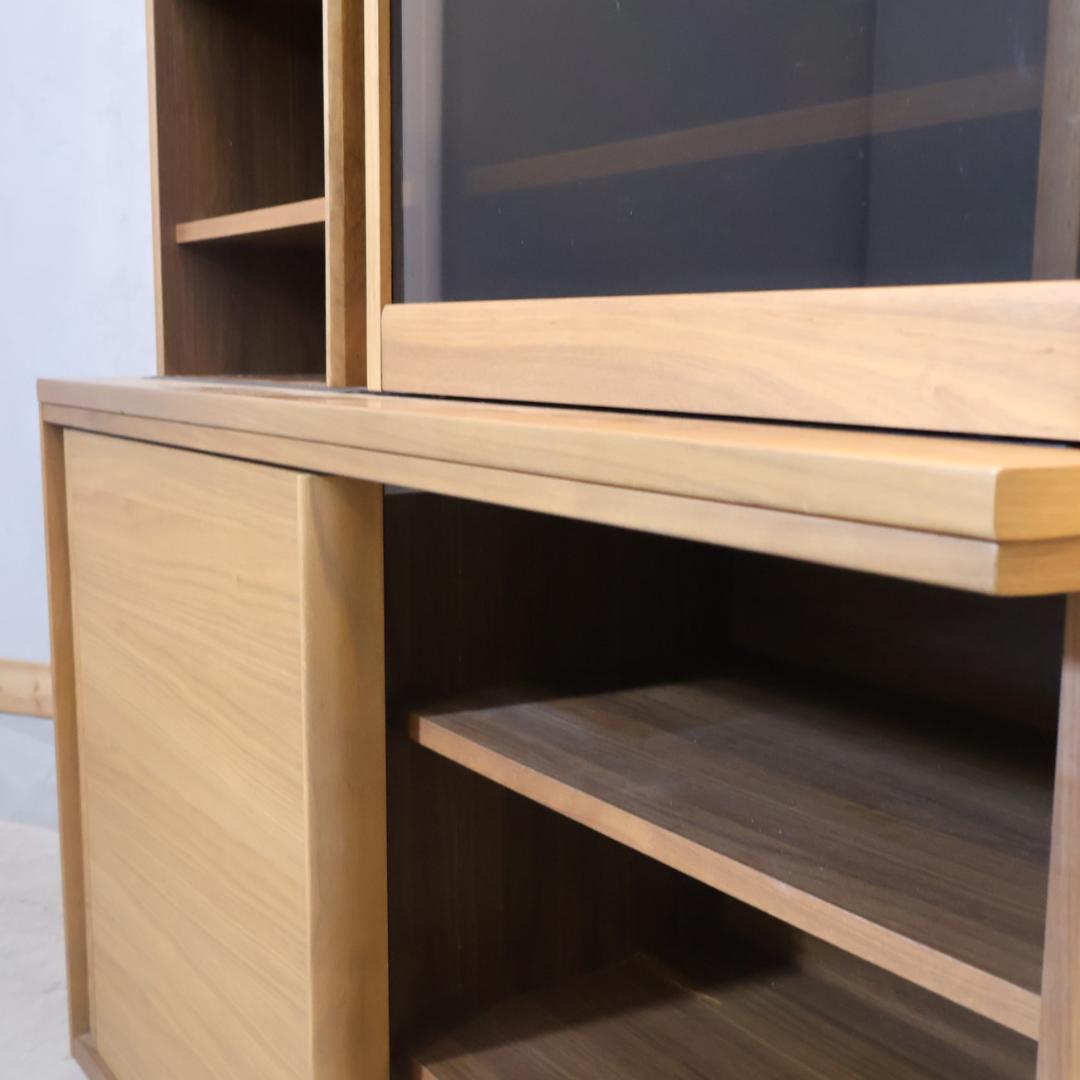 karimoku カリモク ウォールナット材 食器棚 カップボード キッチン収納