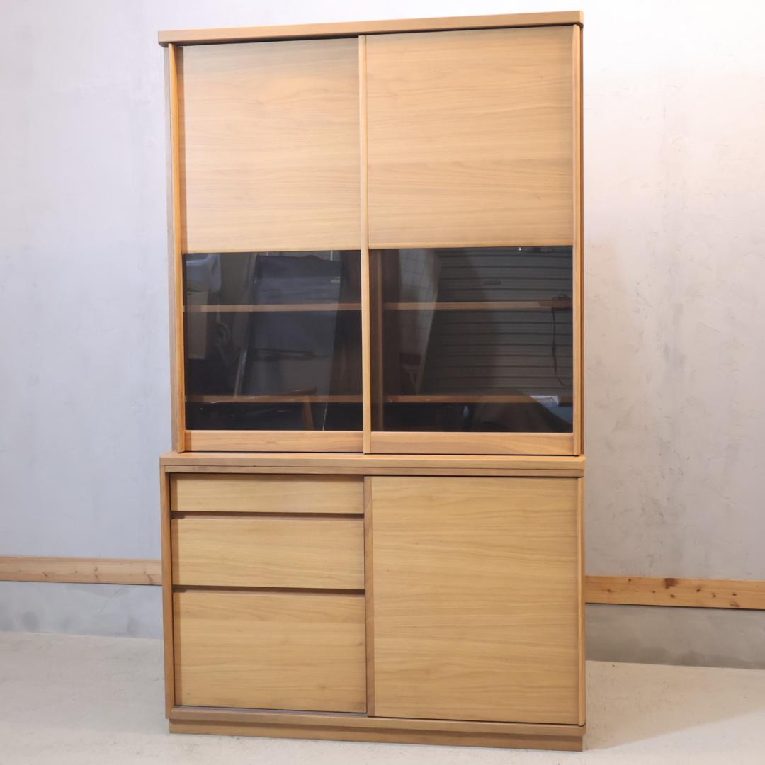 karimoku カリモク ウォールナット材 食器棚 カップボード キッチン収納