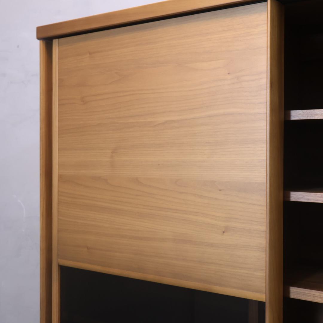 karimoku カリモク ウォールナット材 食器棚 カップボード キッチン収納