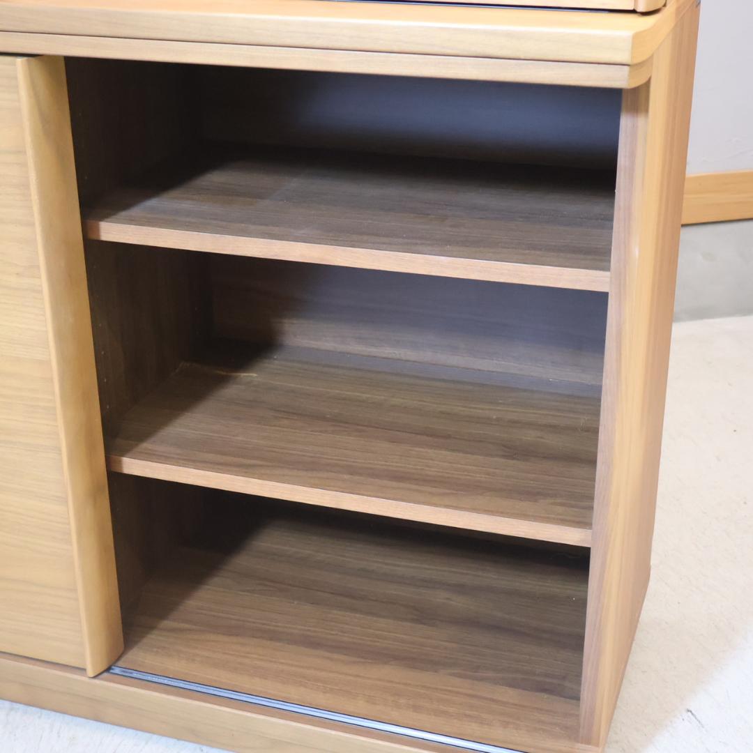 karimoku カリモク ウォールナット材 食器棚 カップボード キッチン収納