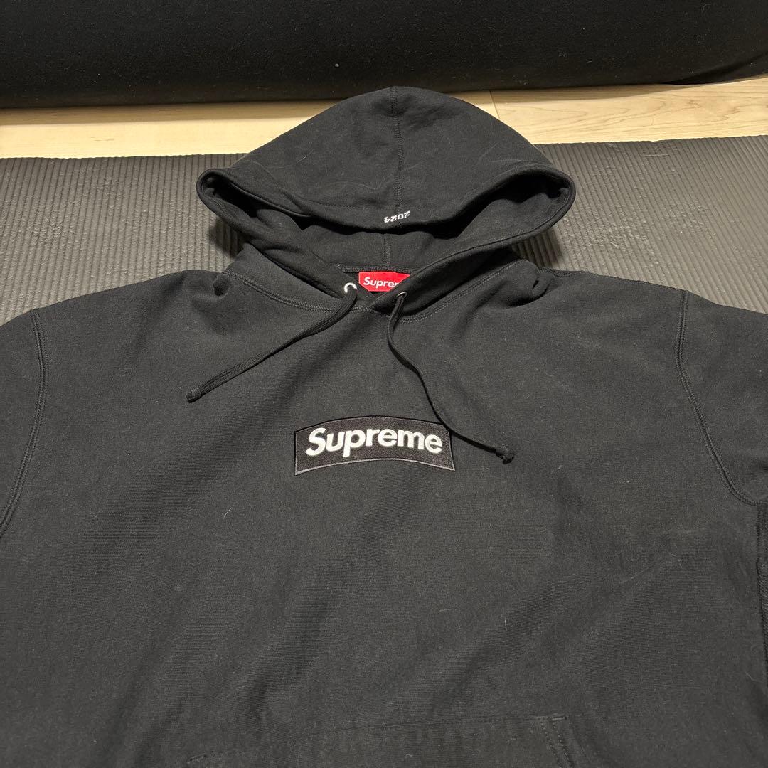 Supreme ブラック フーディ　2024（しゅんさん専用）