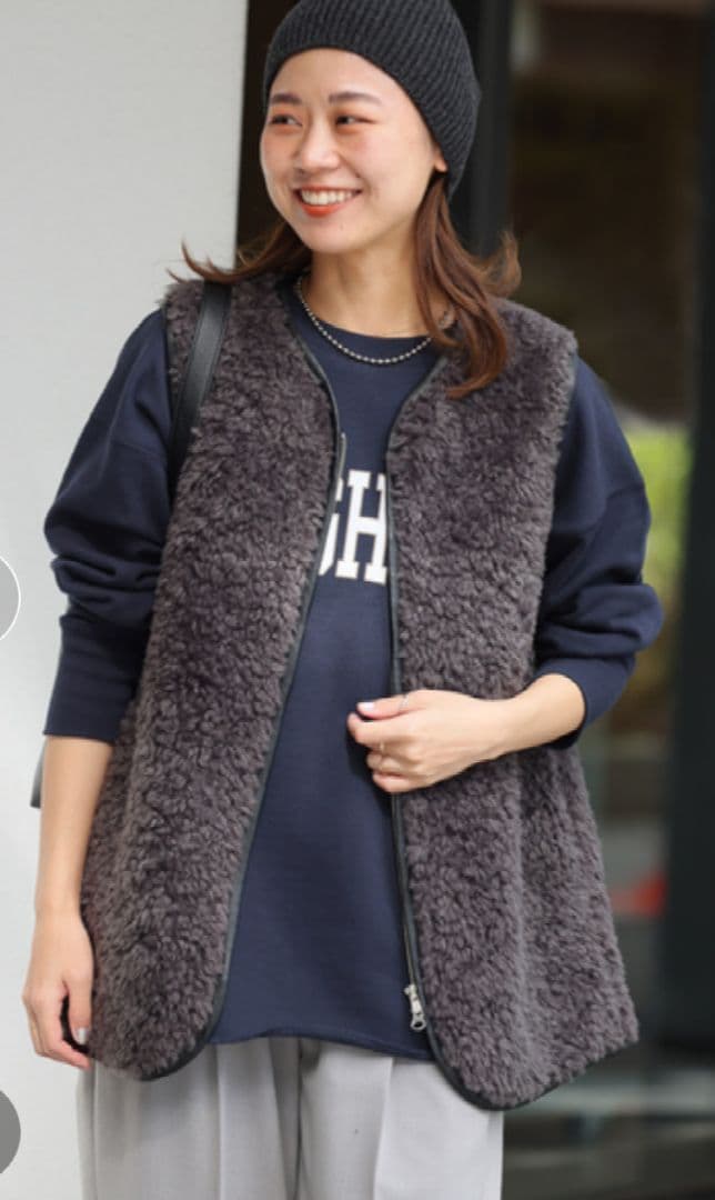 JOURNAL STANDARD relumeシープフェイクファージップベスト