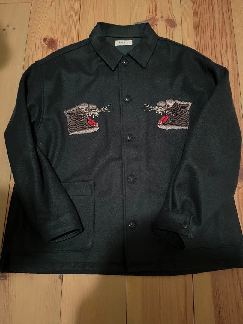 トップス RADIALL/ RIO -REGULAR COLLARED SHIRT