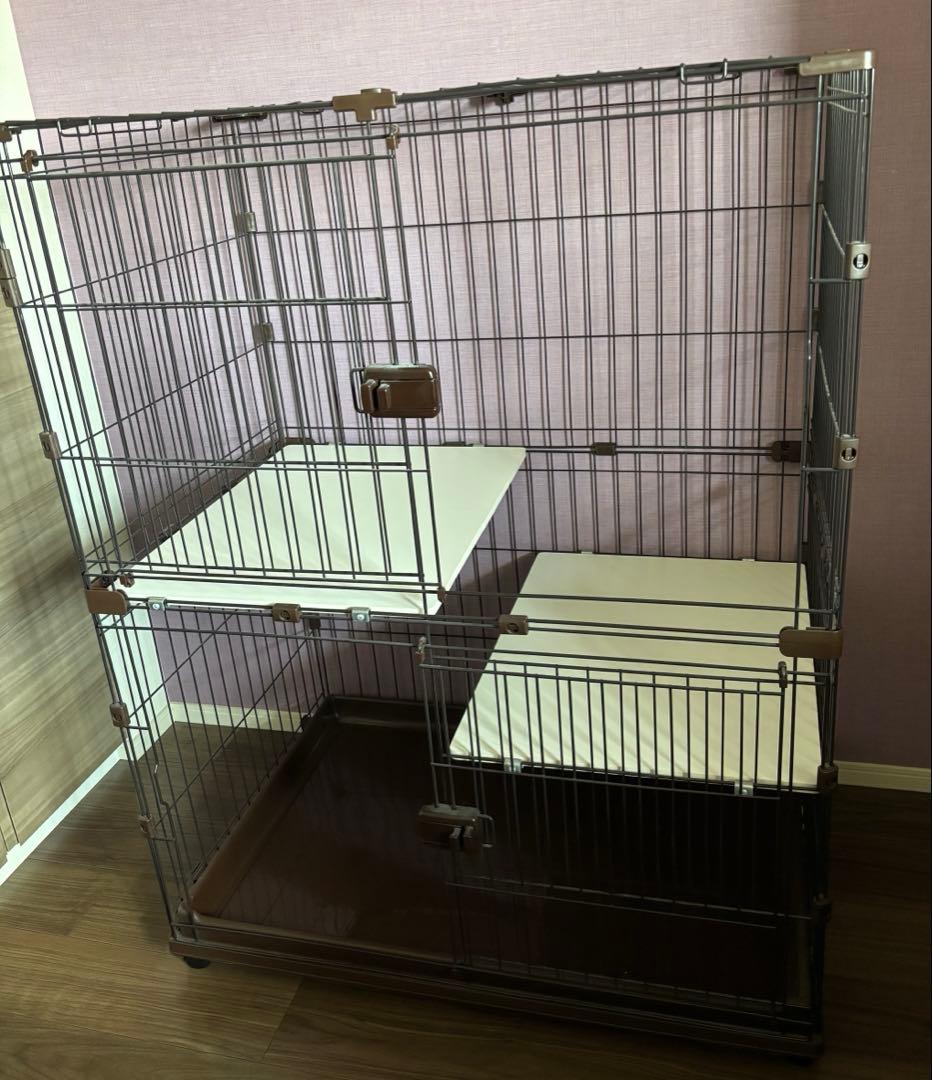 アイリスオーヤマ　コンビネーションサークル 猫ケージ