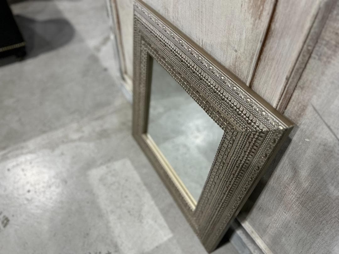 【廃番・美品】ZARA  / ザラ ホーム｜ウォールミラー｜彫刻