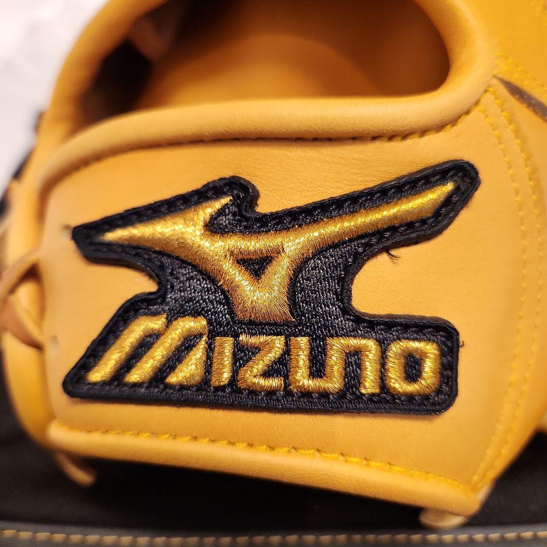 【希少】ミズノプロ　軟式　ノースアメリカンステアハイド　サイズ9　ショートサード