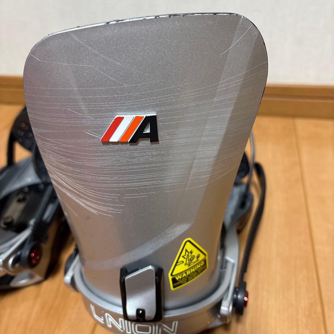 ユニオンビンディング ATLAS EVO 21/22モデル サイズM シルバー