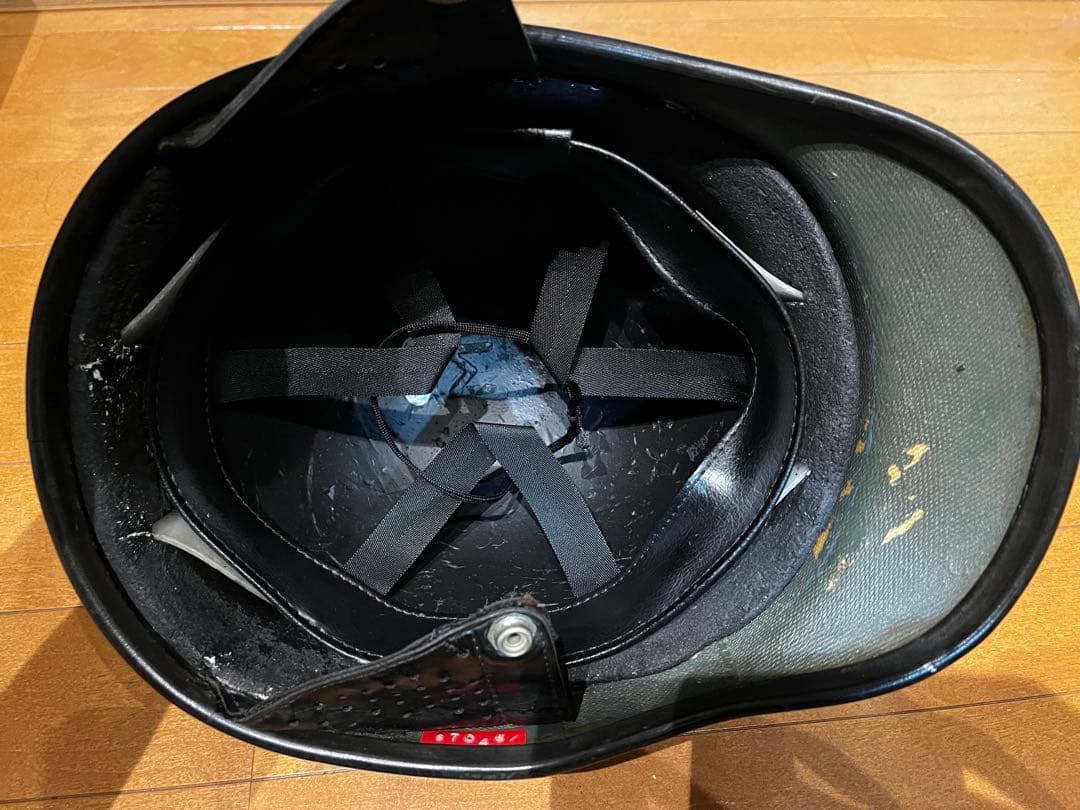 60's BELL TOPLEX 保安官 ヘルメット ポリヘル ポリス