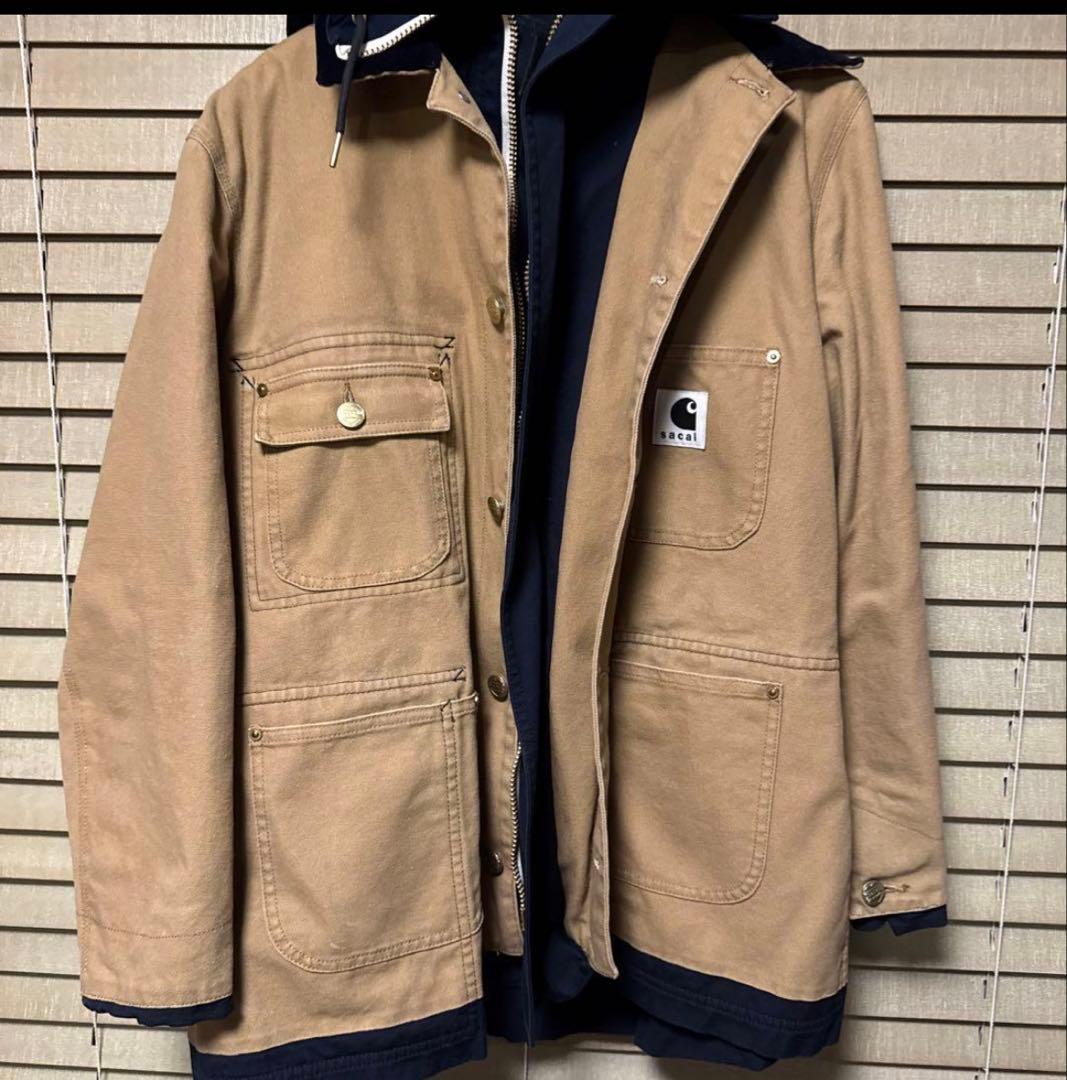 Sacai Carhartt ダックジャケット