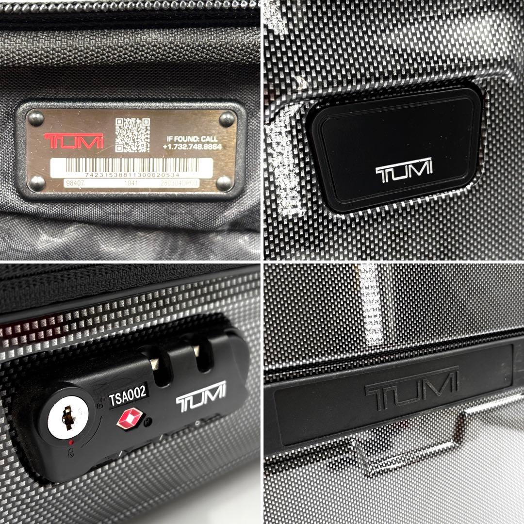 正規品 トゥミ コンパクトキャリーオン 25L キャリーバッグ メンズ 黒