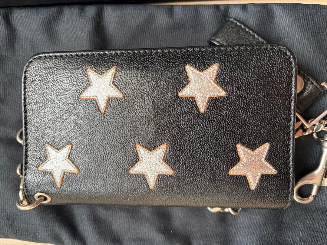 saint laurent paris ウォレットチェーン付き