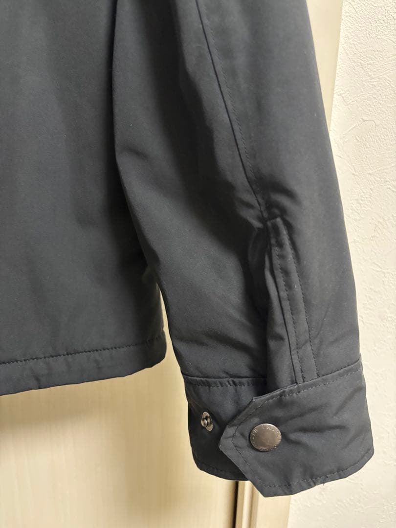 ポロラルフローレン 中綿ブルゾンジャケット ポニー刺繍 フルジップ ブラック S