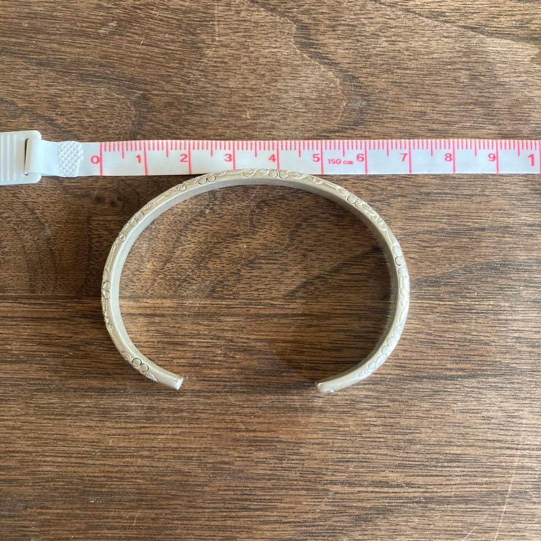 アクセサリー WAKAN SILVER SMITH Arabesque bangle(S)