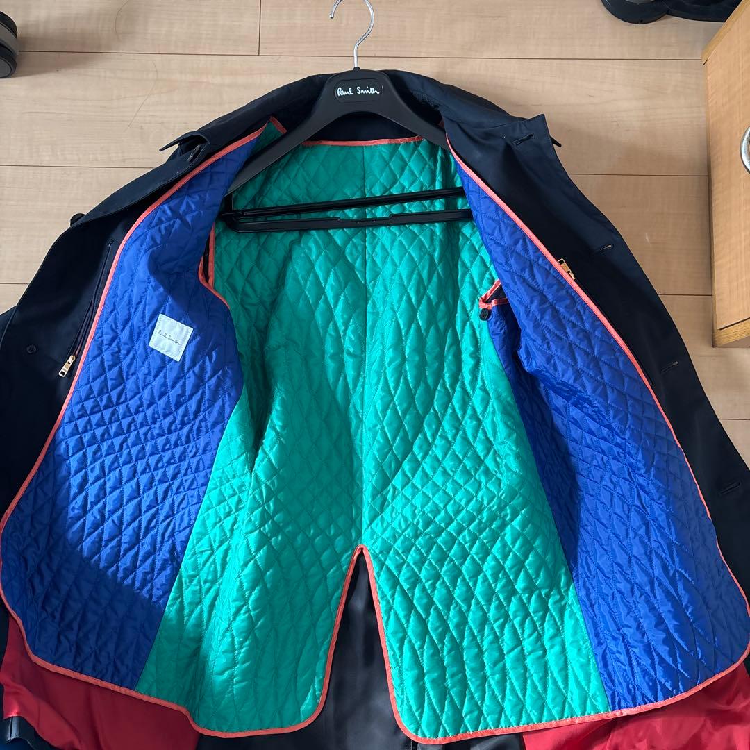 ネイビー トレンチコート Mサイズ