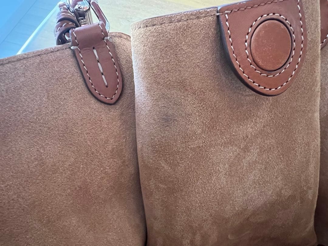 ぱ*だ様 Ralph Lauren【The Ralph カーフスキン トート】