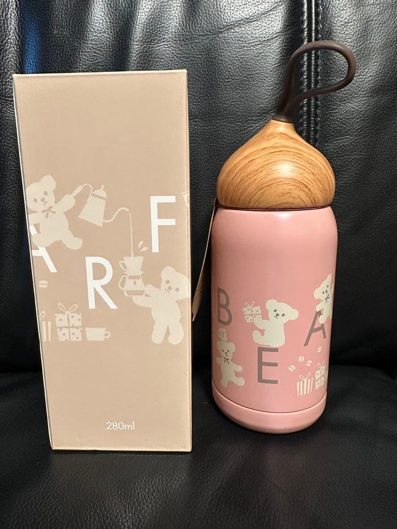 タリーズ　ステンレスボトル　ベアフル　どんぐり　タンブラー