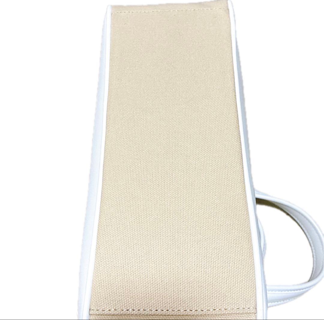 極美品 カステルバジャック トリエⅡ ドライビングトート 075502 ホワイト