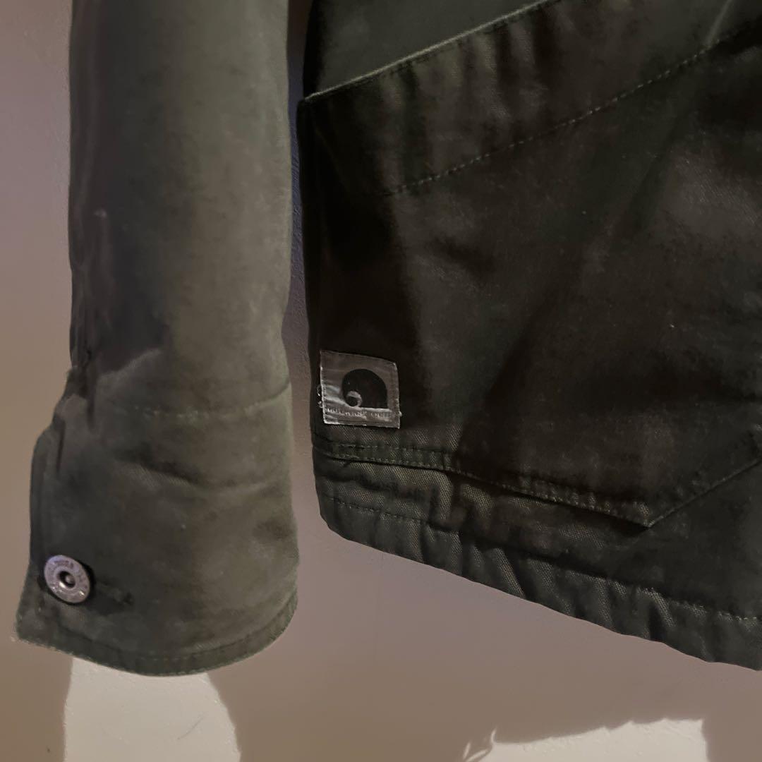 カーハート　デトロイトジャケット　パロディ　ダック地　L モスMOS