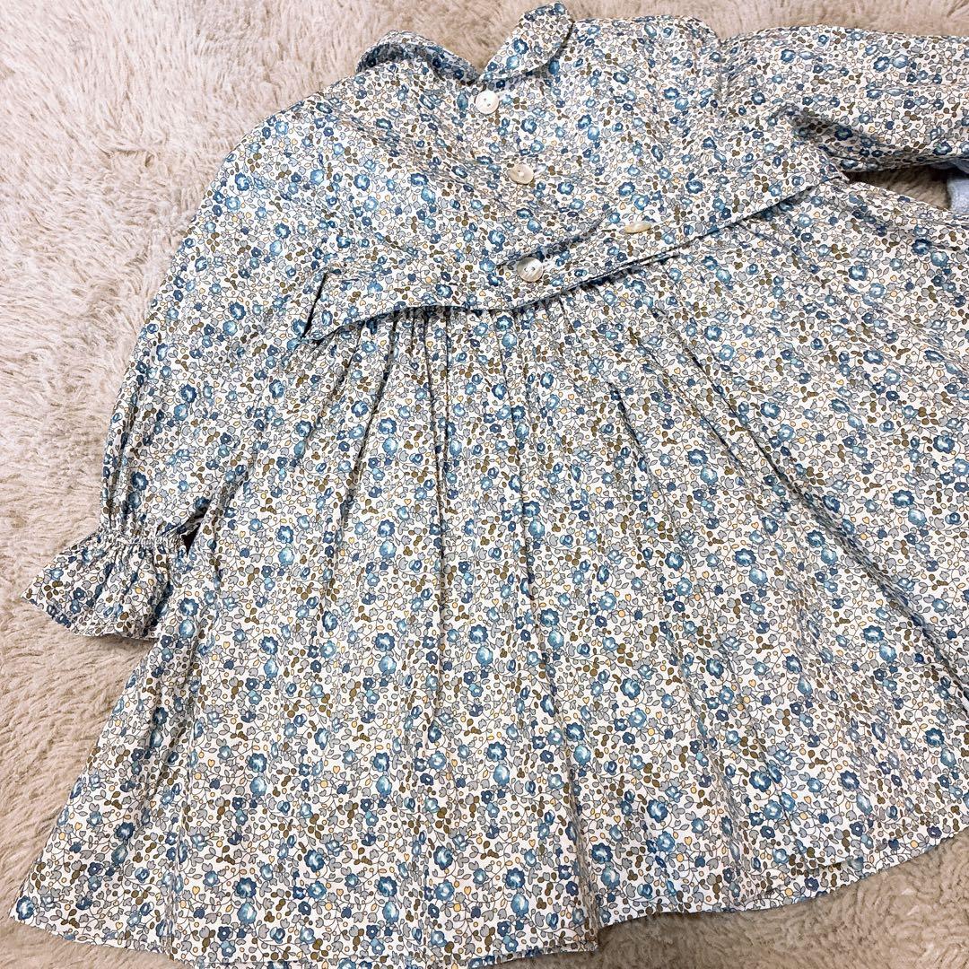 アマイアロンドン　花柄ワンピースとカーディガンセット