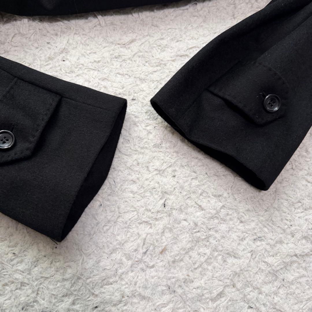 極美品Lサイズ　カシミヤ100% チェスターコート　ロングコート　ブラック