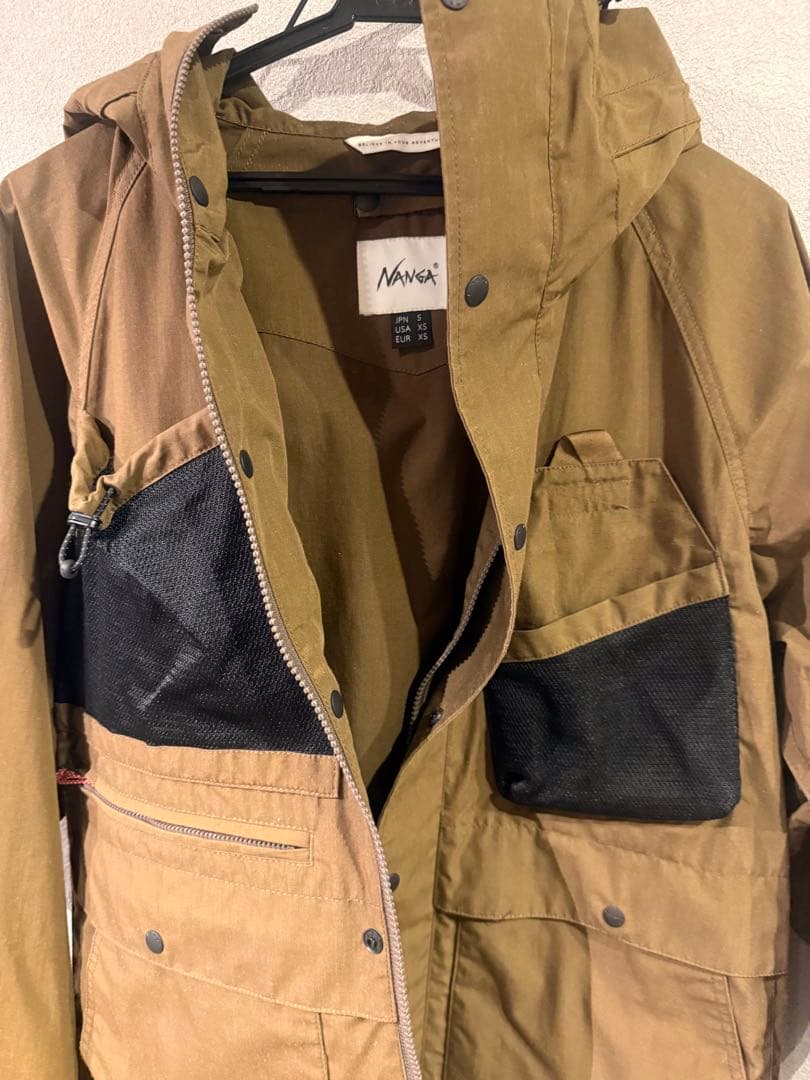NANGA マウンテンパーカー コヨーテ