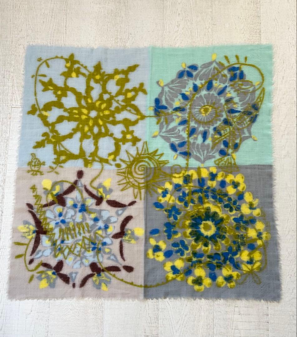 45R 薄手ウールのストール 45rpm umii908