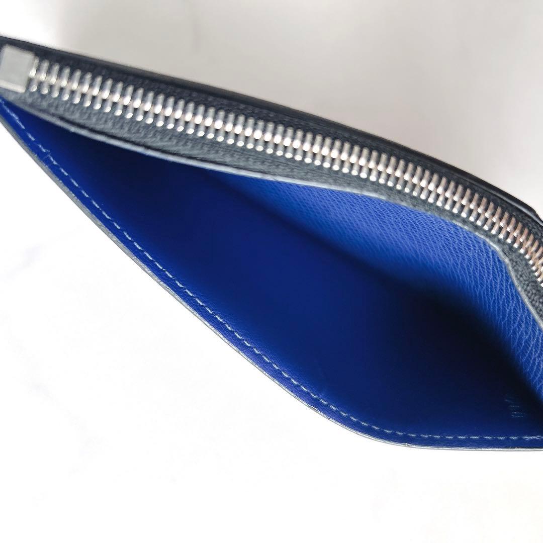 ルイヴィトン タイガラマ　フラグメントケース カードケース 小銭入れ　コバルト