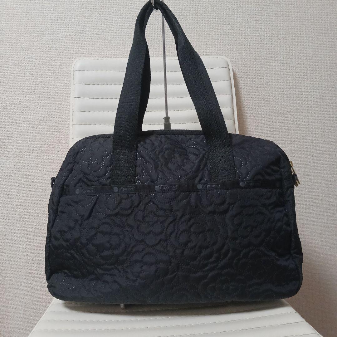 2973【未使用】レスポートサック　ボストンバッグ　パフィーブロッサムズ