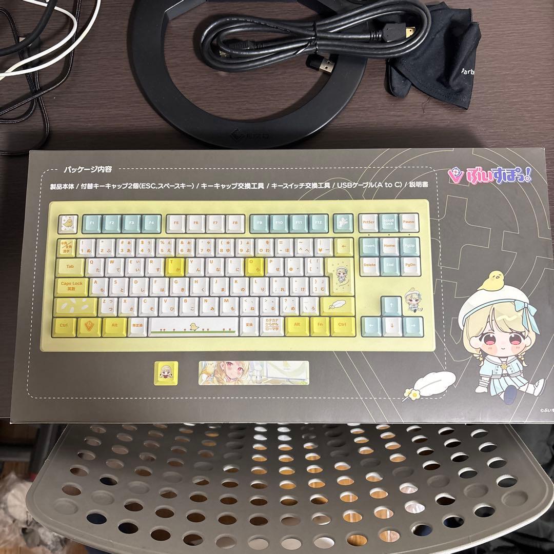 VSPO！GEAR ゲーミングキーボード　小雀とと EDITION