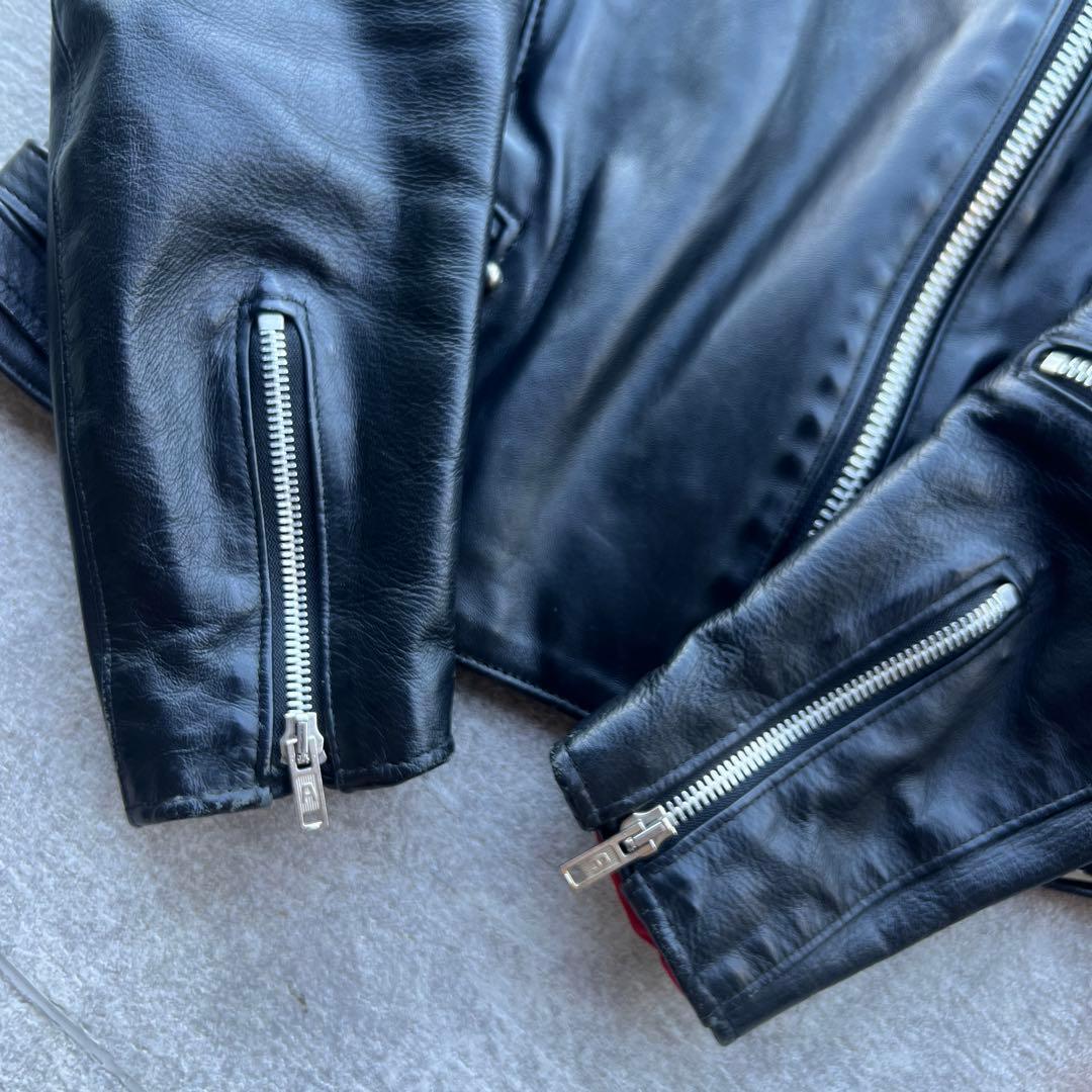 666 トリプルシックス ダブルライダースジャケット