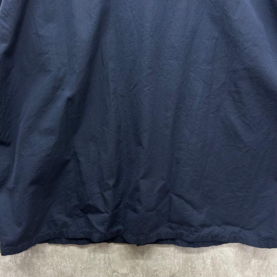 【名作】COMOLI コモリ 15SS リネンサファリジャケット ネイビー 2