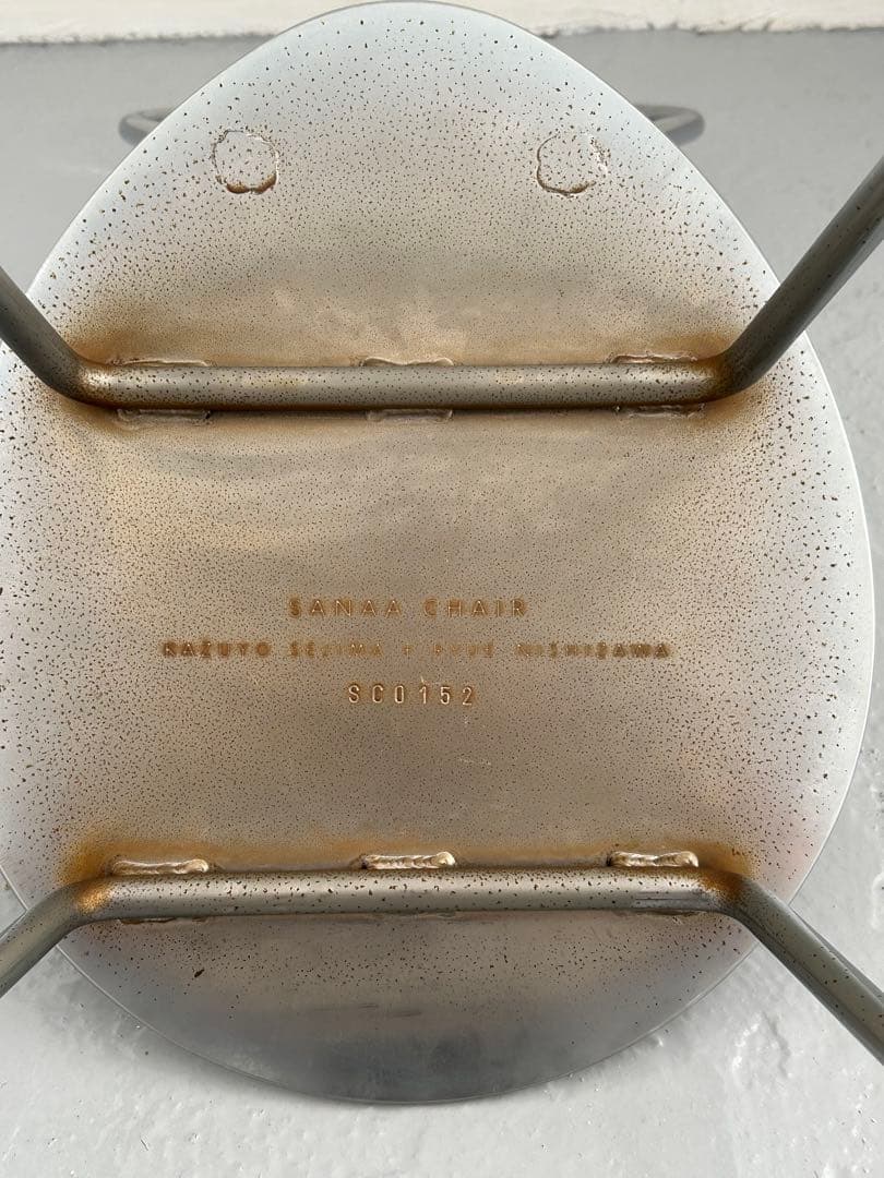 SANAA CHAIR チェア　西沢立衛　妹島和世　クロームメッキ　中古品