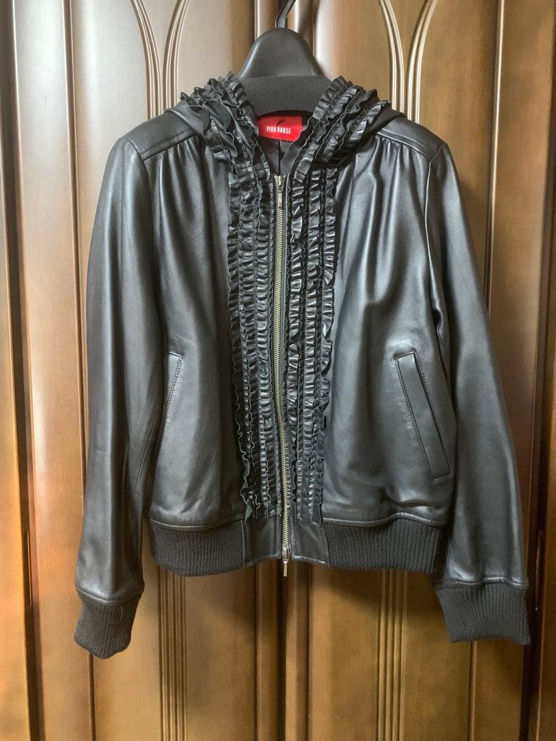 最終価格☆ピンクハウスレザーブルゾン