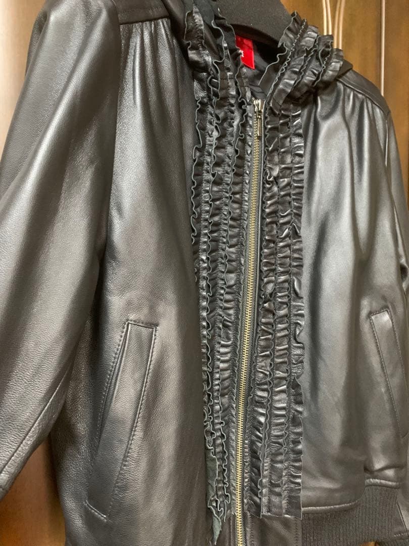 最終価格☆ピンクハウスレザーブルゾン