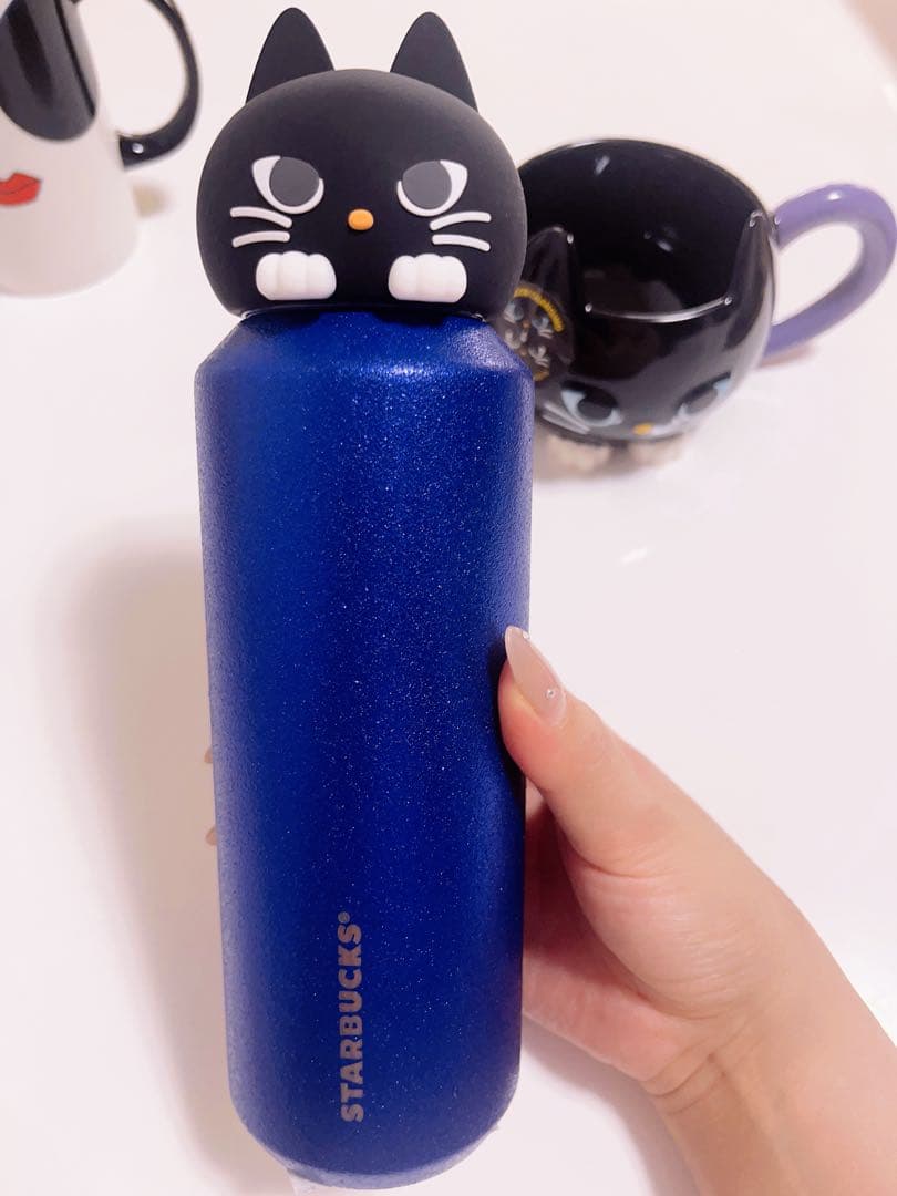 スターバックス 猫デザイン 水筒