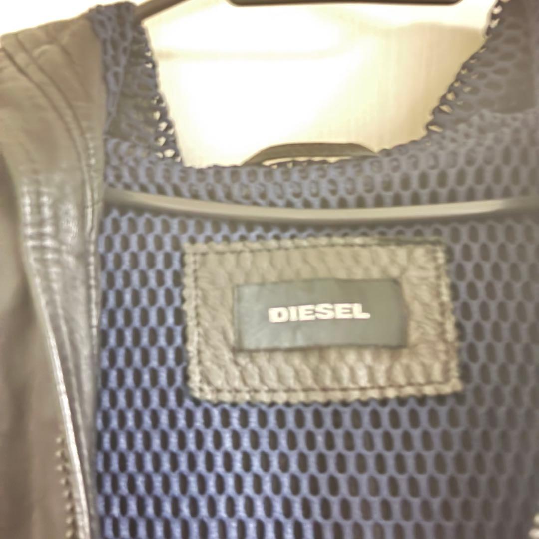 a*n様 ディーゼル　ライダースジャケット　本革