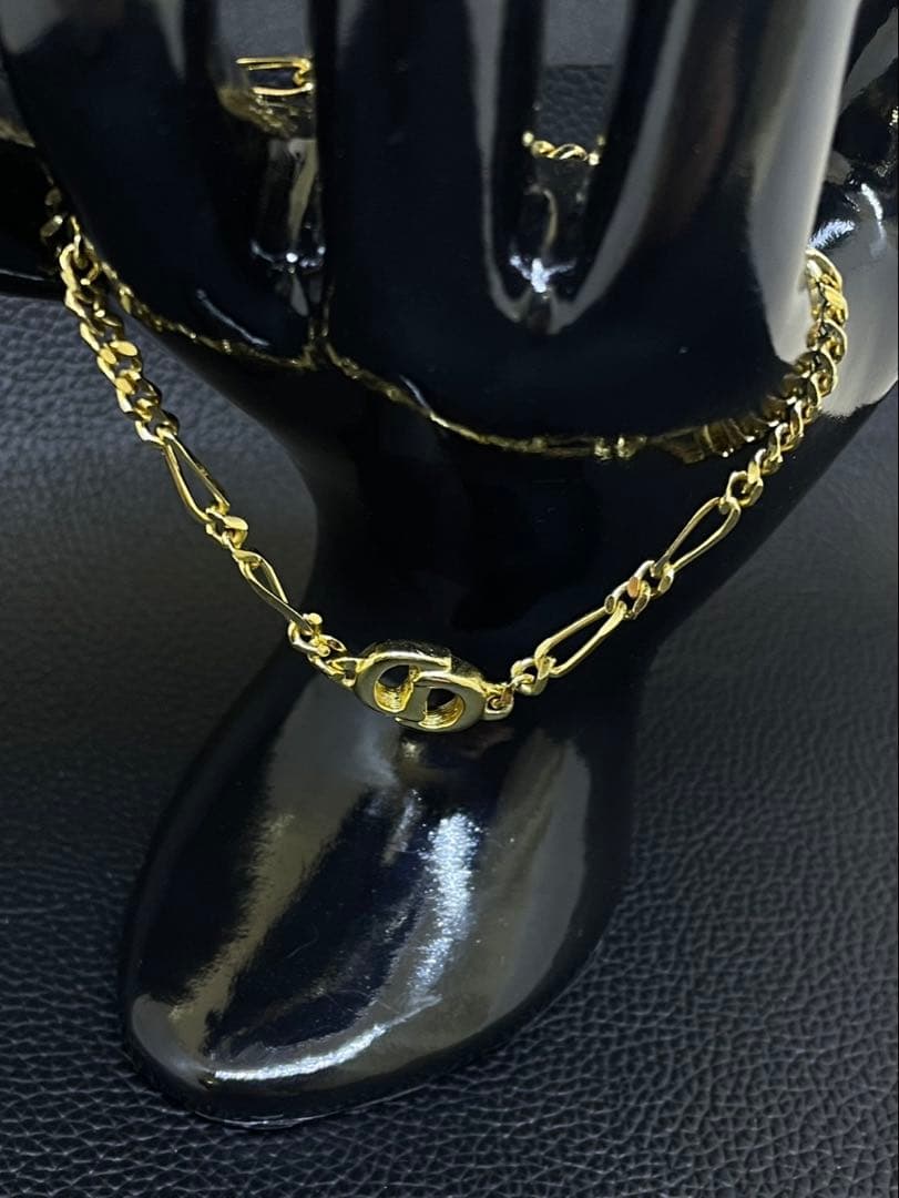 Christian Dior CDロゴ　デザインブレスレット　ヴィンテージ