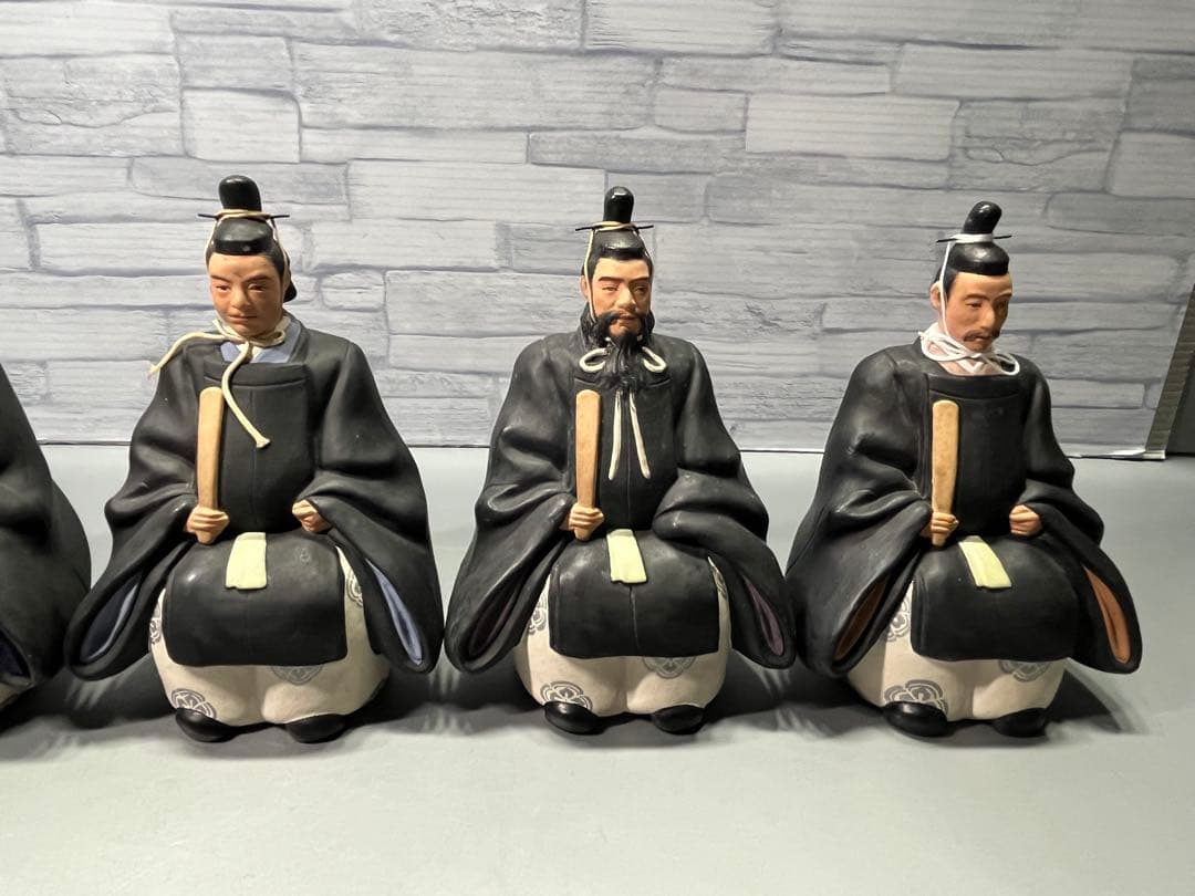 希少！昭和初期　堤人形　10体　明治節人形　雛人形　土人形